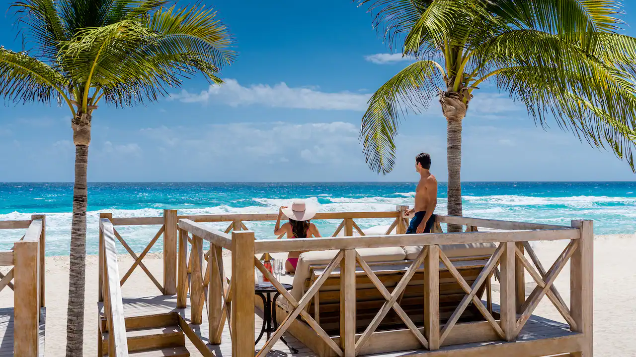 Beach Cabana Couple - Hyatt Zilara Cancun